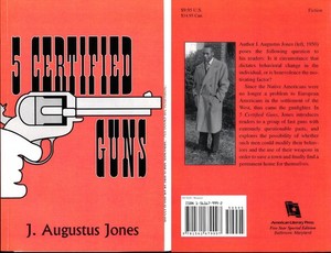 5 CERTIFIED GUNS j. augustus jones 2008 vintage digest paperback 125653