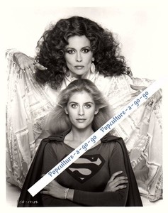 Helen Slater as Supergirl * Faye Dunaway as Selena vintage 'Supergirl' still