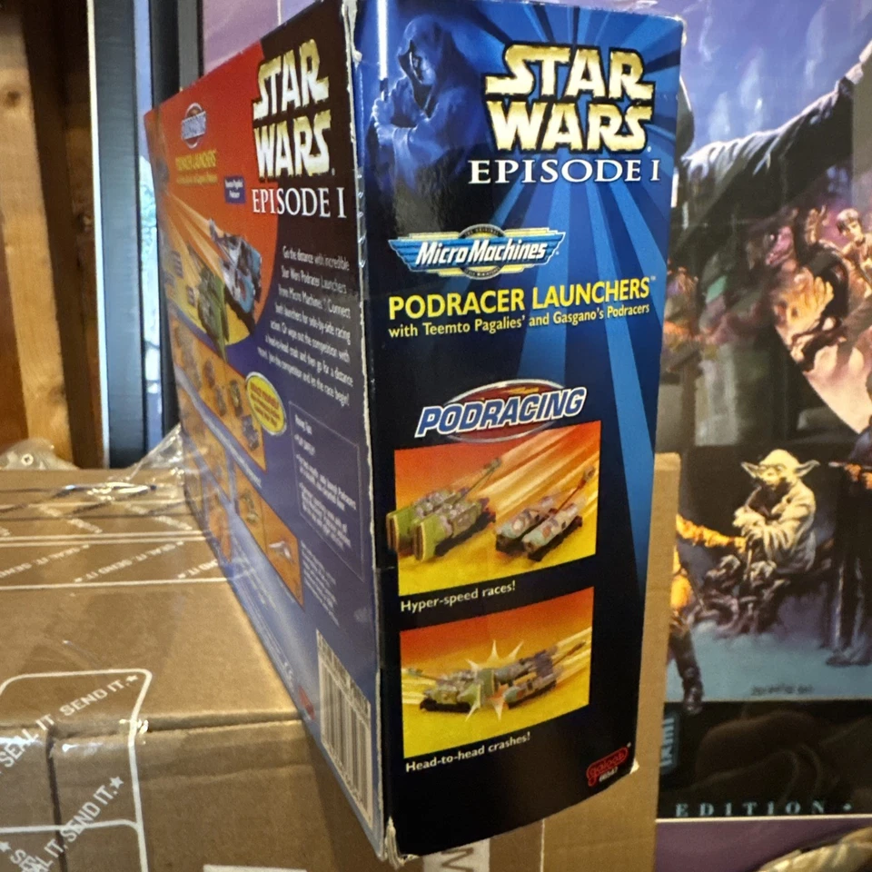 Micro Machines Star Wars Episodio 1 Lanzadores Podracer 1998 Galoob TEEMTO GASGANO Foto 4 de 4