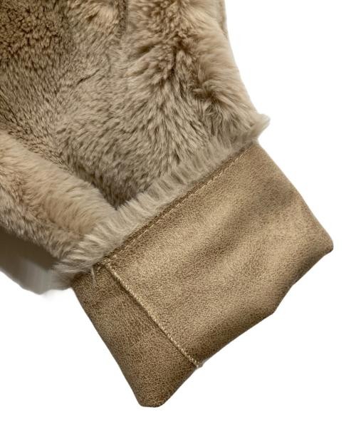 Ameri Reversible Faux Fur Coat Beige Polyester Us… - image 6