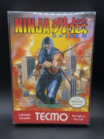 Ninja Gaiden Nintendo NES 1989 Complete CIB Tested Excellent Near Mint Condition