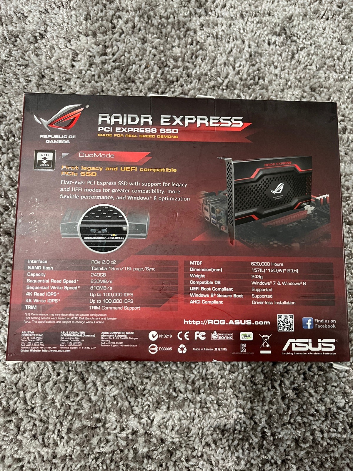 Brand NEW Vintage Lot of Computer Hardware NVIDIA VIPER Kingston Asus Raidr PCIe