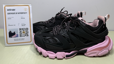 Size 36EU / 6 - Balenciaga Track Black/Pink Sneakers Great