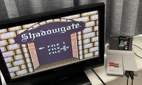 NES ~ SHADOWGATE ~ Nintendo NES-3S-AUS Game Cart + Sleeve + Inst + Box Pal A