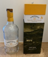 Aged 25 Yr Empty Bottle Box Tobermory Single ...