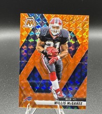2025 Panini Mosaic #53 Willis McGahee Mosaic Orange #/199 Bills