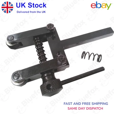 BLUEFOX Spring Loaded Clamp Type Knurling Tool 2" Inches Capacity 3/8" Shank for Lathes