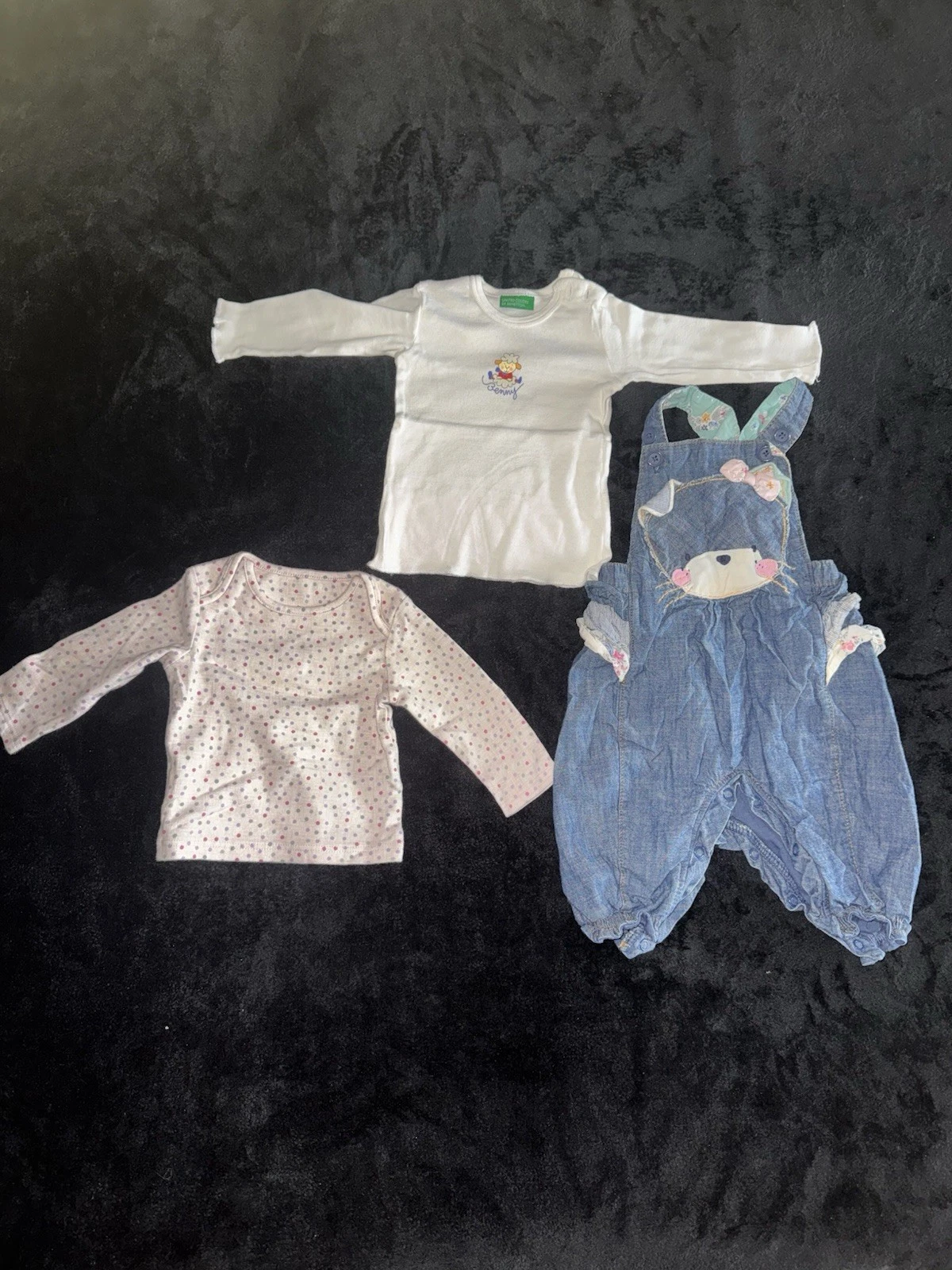 Girls bundle set clothes bundle 3-6 months tops dungarees trousers top girl baby