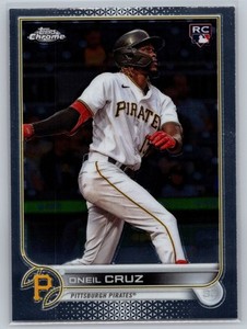 2022 Topps Chrome Sonic #128 Oneil Cruz