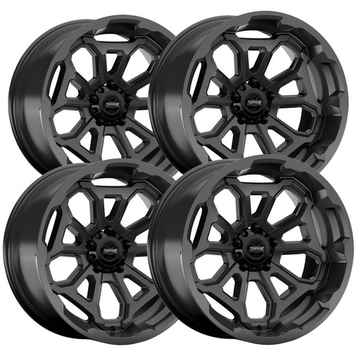 (Set of 4) Torque TW404C Overdrive 22x11 6x5.5