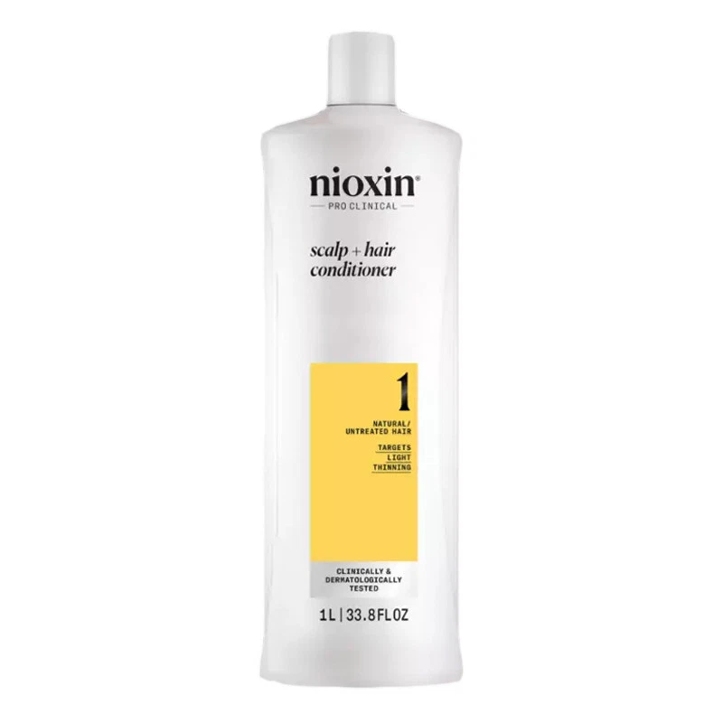 Conditioner Capelli Naturali Con Assottigliamento Lieve NIOXIN System 1 1000ml