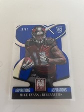 2014 Donruss Elite Blue Aspirations RC Mike Evans 10/87