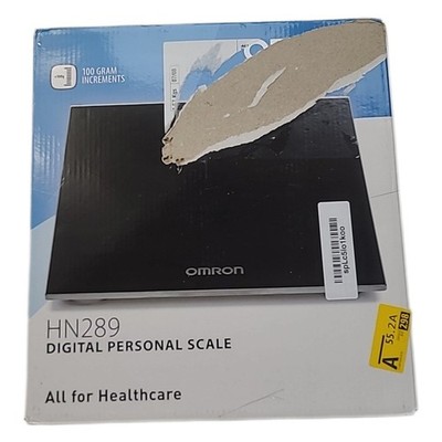 OMRON HN289 Personenwaage Digital   Automatisches Ein-/Ausschalten, extra dünn, 