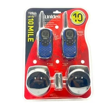 Pack of 2 Uniden GMR1058-2CK 2-Way Radio Walkie Talkies Range Up to 10 Miles NEW