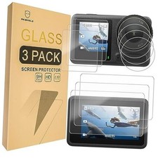 Back Lens Front 3-Pack 9 Pcs Screen Protector For DJI Osmo Action 4