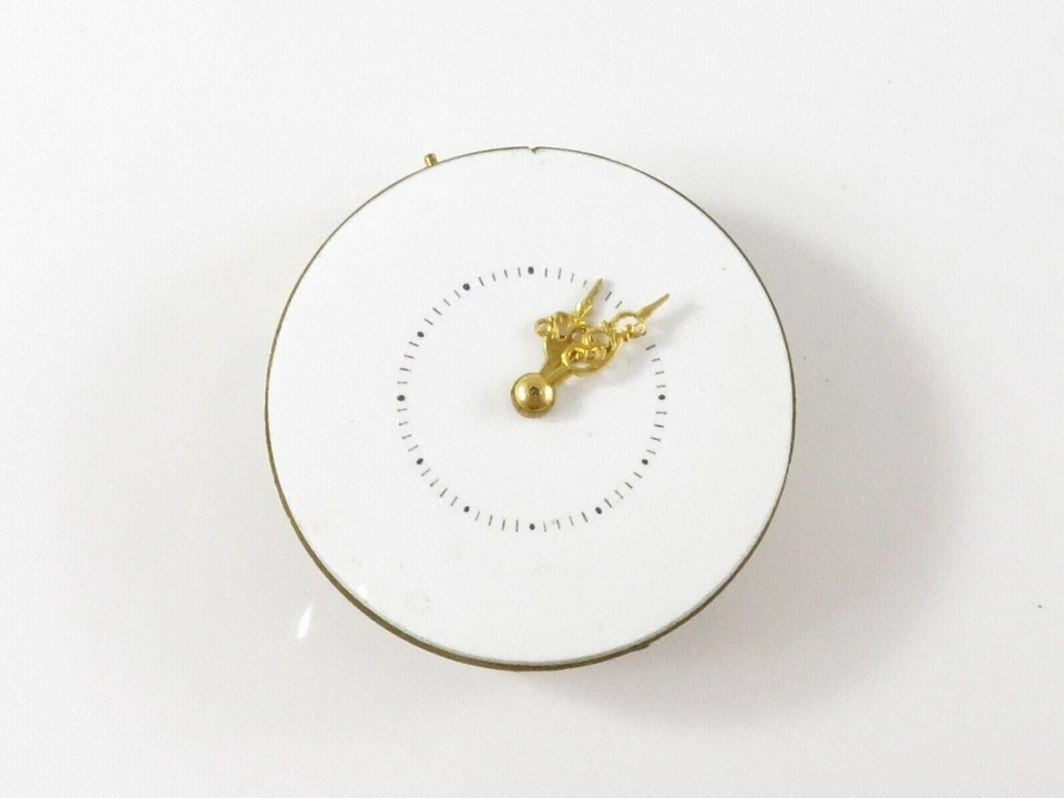 In the Style of Charles Oudin Stem Wind Victorian Ebonite Pocket Watch Chatelain - Image 3 of 4