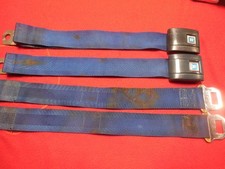 1969 Camaro Firebird Standard Blue Rear Seat Seat Belts Nice Driver Condition 1969 Camaro Firebird Standard Blue Rear Seat Seat Belts Nice Driver Condition