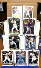 2026 Bowman Baseball HUGE Lot of 1125 Paper 1st's, RC's, and Base-See Below!