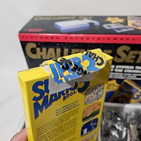 NES Nintendo Console Challenge Set Complete in Box CIB With SMB3 Game