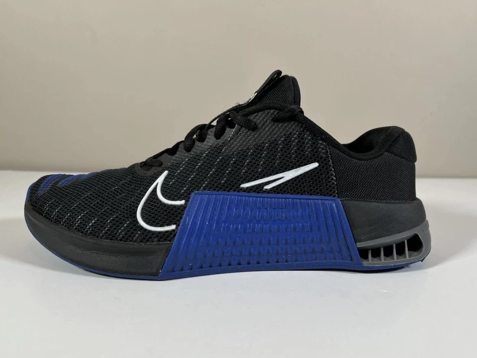 Nike Zoom Metcon Turbo 2 Zapatos de Entrenamiento para Hombres Talla 10 Negro Azul Hyperlift Gimnasio Foto 2 de 4