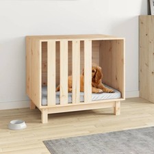 Dog House Pine Solid pine wood untreated Medium Durable