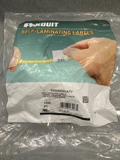 1 Roll Panduit S200X650VATY Self Laminating Labels