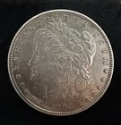 Morgan Dollar - 1886 - Sharp and Ch XF/AU