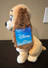 New with Tags Disney Lady  The Tramp Lady Plush 11''