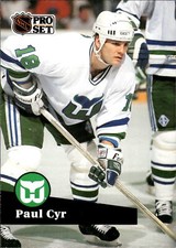 1991-92 Pro Set French #88 Paul Cyr