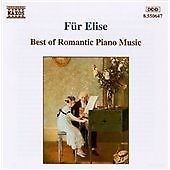 Für Elise: Romantic Piano Music BEETHOVEN, CHOPIN, SATIE DEBUSSY CD ALBUM.(1994)