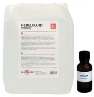 5 Liter 4,00€/L Rookie Von Dj Power Smoke Fluid + Nebelfluid Duftstoff Himbeere