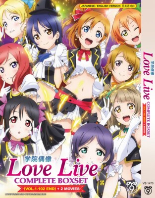 ANIME LOVE LIVE! COMPLETE SERIES VOL.1-102 END +2 MOVIE DVD ENGLISH DUB^REG ALL