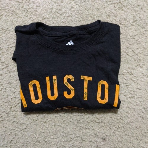 Houston Dynamo Adidas MLS Boys Black Team & Logo Climalite T-Shirt M 5/6 (NWT) - Picture 13 of 14