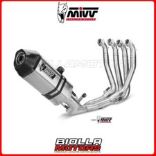 SILENZIATORE COMPLETO MIVV SPEED EDGE KAWASAKI ZX-10 R 1000 2014- ST. STEEL ORIG