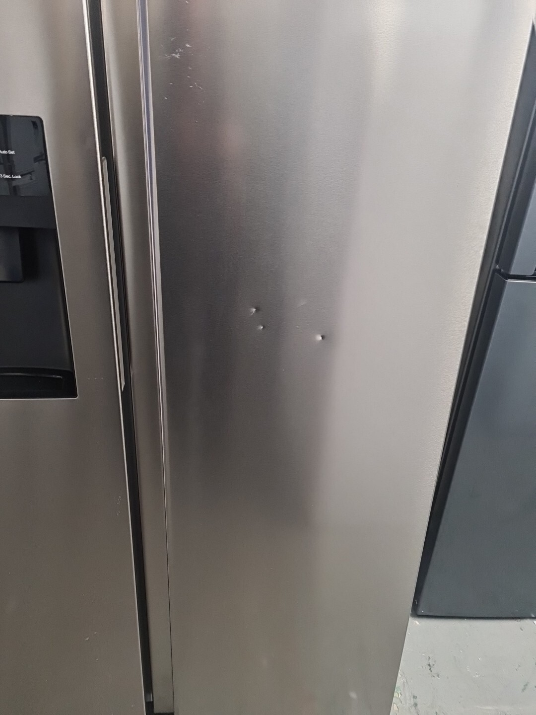 Haier HSR3918FIMP (91cm Wide x 178cm Tall) USA style Fridge Freezer Ice