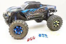 Upgrade Color Wheel Inserts Add Ons for Traxxas X-Maxx 6s & 8s (XMAXX)