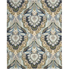 SAFAVIEH Wyndham WYD374A Handmade Blue / Multi Rug