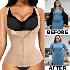 FAJAS REDUCTORAS COLOMBIAN WAIST TRAINER BODY SHAPER SLIMMING VEST CORSET GIRDLE