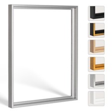 Schattenfugenrahmen Lemgo Rahmen für Leinwand MDF viele Farben Modern