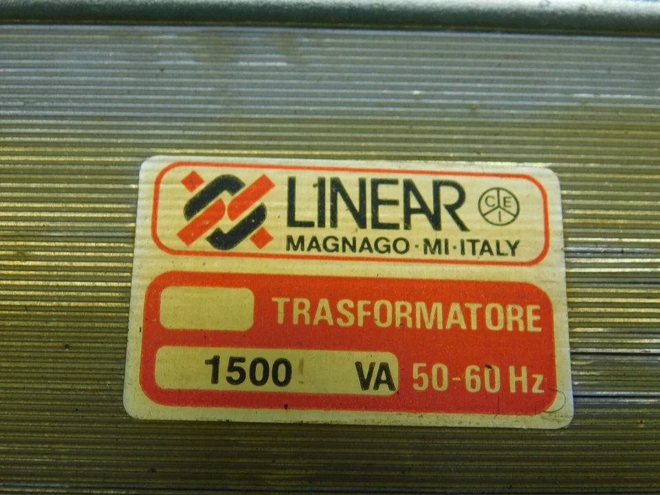 Linear Trasformatore Transformator 1500VA  50-60Hz - Image 3 of 4