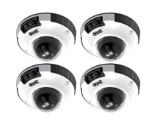  4 Ganz ZN8-M4NTFN4L-4 HD 2 Megapixel Outdoor IR Mini Dome Camera 3.6mm Lens