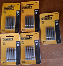 25 DeWalt 2" Torx Star Bit Tips T25 DW2666  (5 packs of 5)