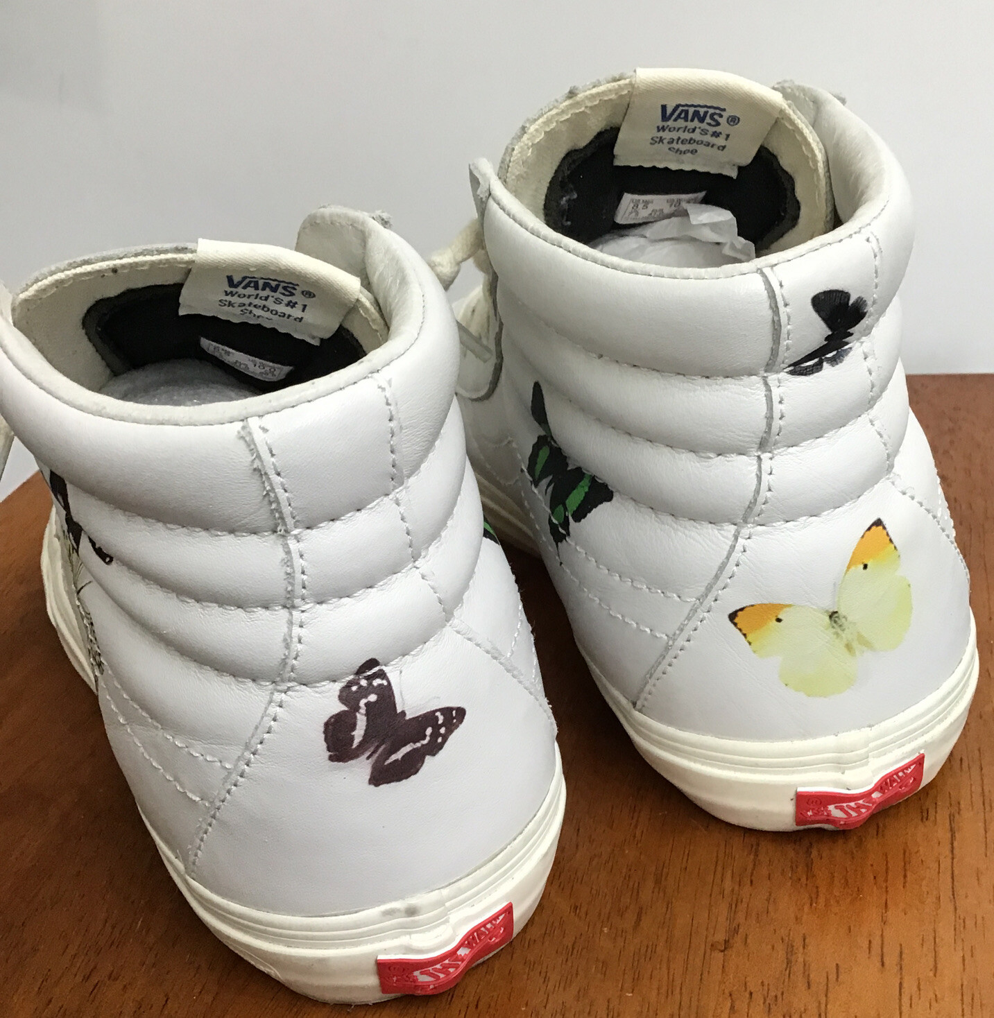 Vans x Damien Hirst X SK8-HI Re-Issue VLT LX Butterfly Size 8.5 image 4