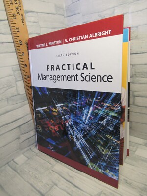 Practical Management Science / 6th edition /  by Wayne L. Winston /