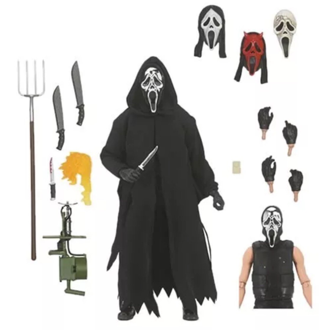 NECA Ultimate Edition Ghostface Inferno Deluxe Action Figure