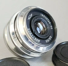 Industar 50 50mm f/3.5 Vintage Photo Lens M39 Mount for Leica Zenit FED Cameras