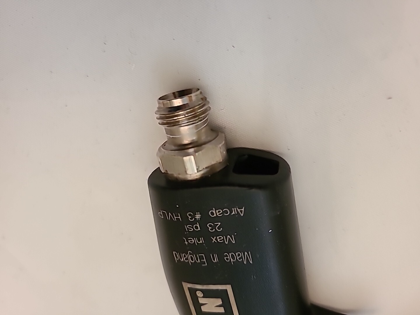 Craftsman By DeVilbiss FLG HVLP Gravity Paint Spray Gun w/No.3 Tip 1.5 Tip Used