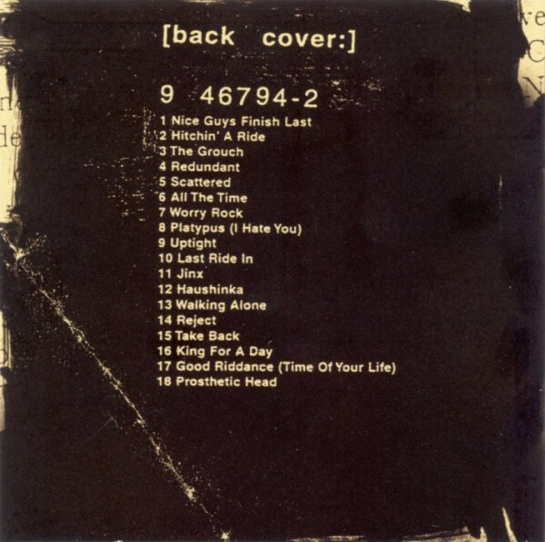 Green Day Nimrod. HDCD, Album, Club 1997 Grunge, Pop Rock Green Day Nimrod. HDCD, Album, Club 1997 Grunge, Pop Rock