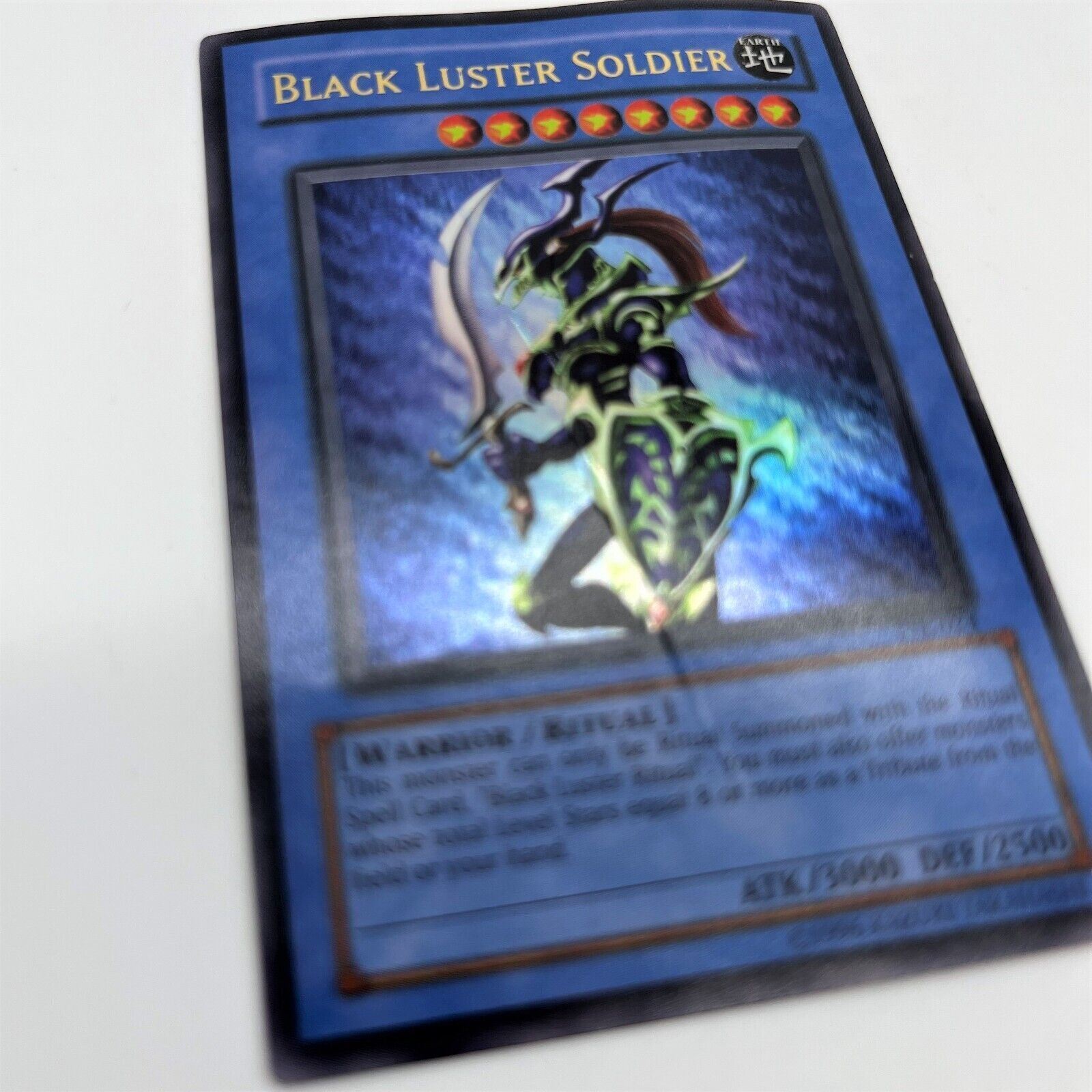 YuGiOh Black Luster Soldier 1st Edition Holo #SYE-024 LP