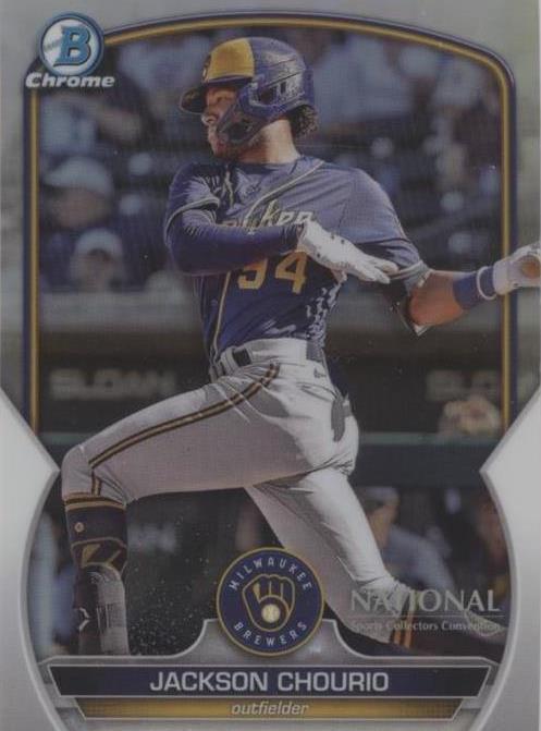 2023 Topps National Convention Wrapper Redemption - Jackson Chourio #MLB-38 - 1 of 1